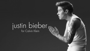 Bieber for Calvin Klein